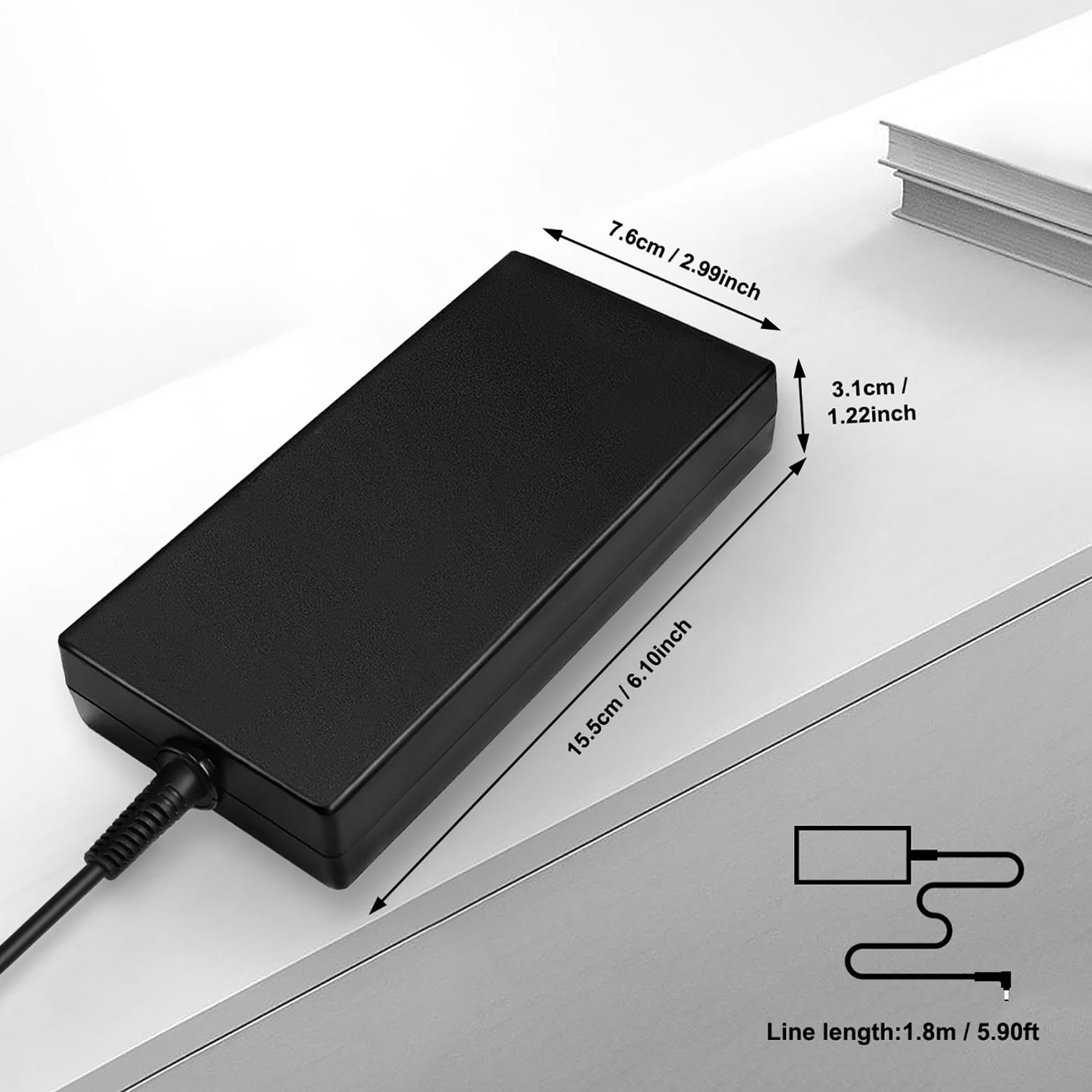 純正 MSI 240W ACアダプター プラグ Square tip 純正 MSI 240W ACアダプター プラグ Square tip 純正 MSI 240W